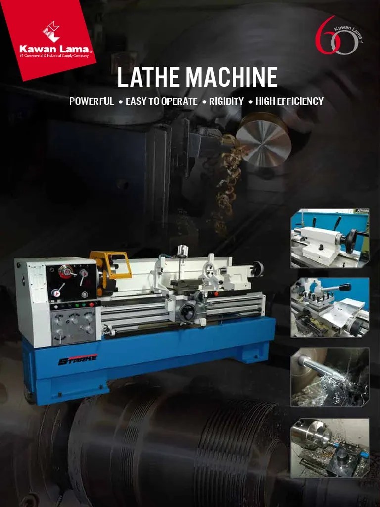 Powerful and Rigid Gap Bed Lathe for Precision Machining | PDF | Gear