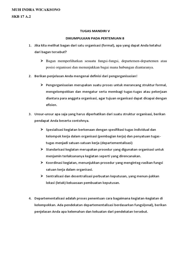 Tugas Mandiri V