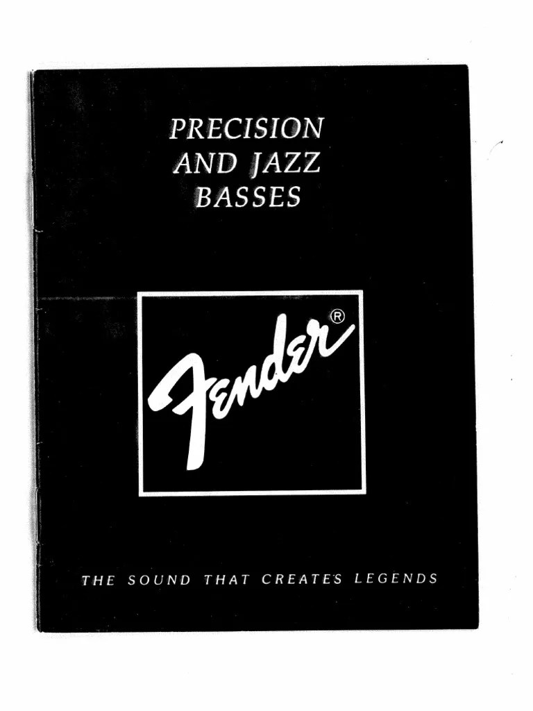 Power Jazz Bass Japan (1987) Manual PDF | PDF