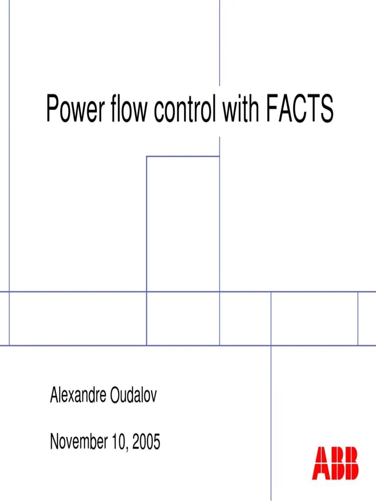 Power Flow Control With FACTS | PDF | Network Congestion | Electric