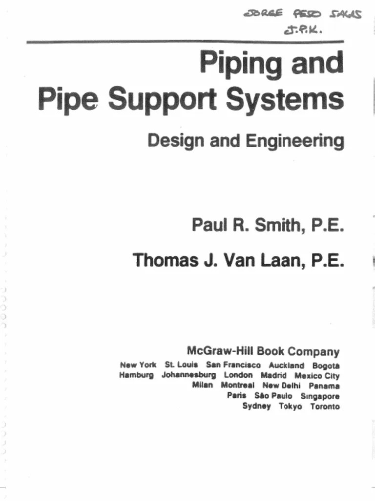 Piping and Pipe Support SystemsDesign and Engineering.pdf