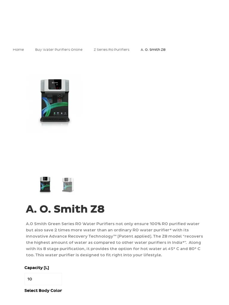 AO Smith.pdf Water Purification Membrane