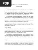 In conclusion, i have talked about the effects of drugs in our society, and what the outcome and problems it makes within our community and our family. Sample Position Paper | Violence Against Women | Human Rights