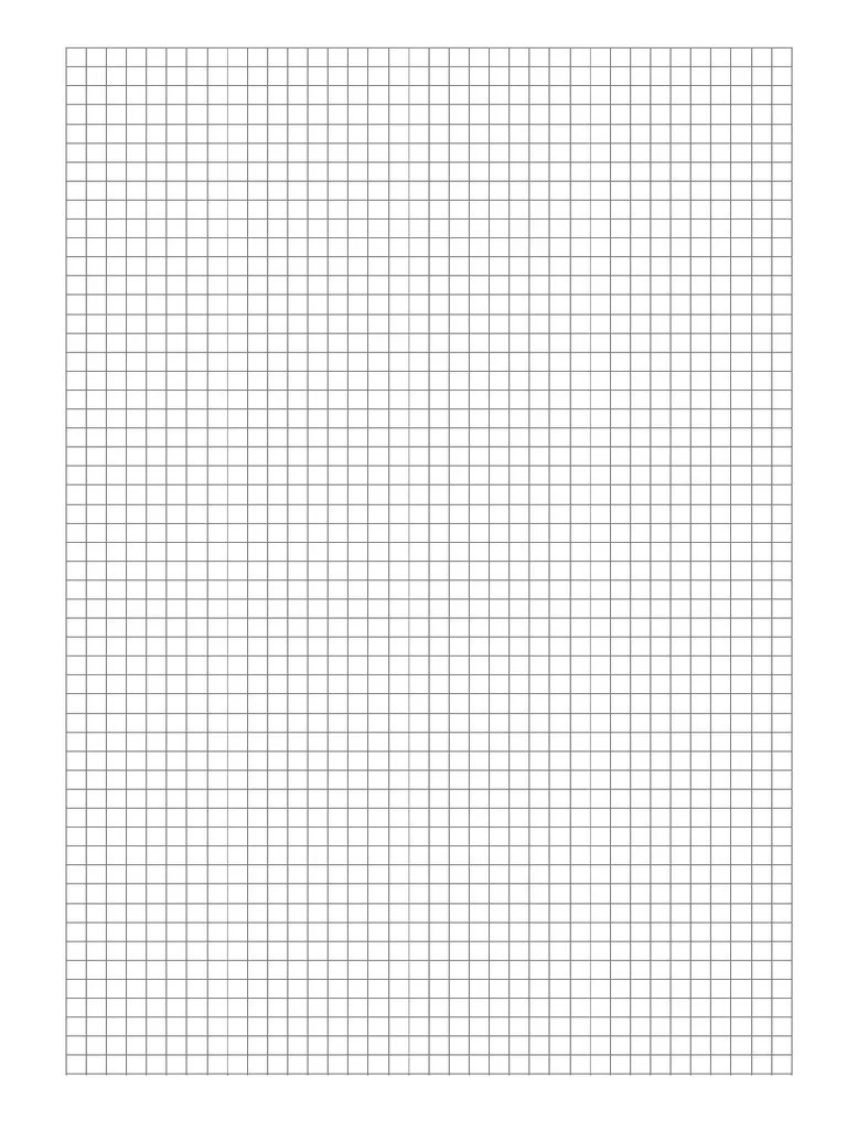 Hoja Cuadriculada