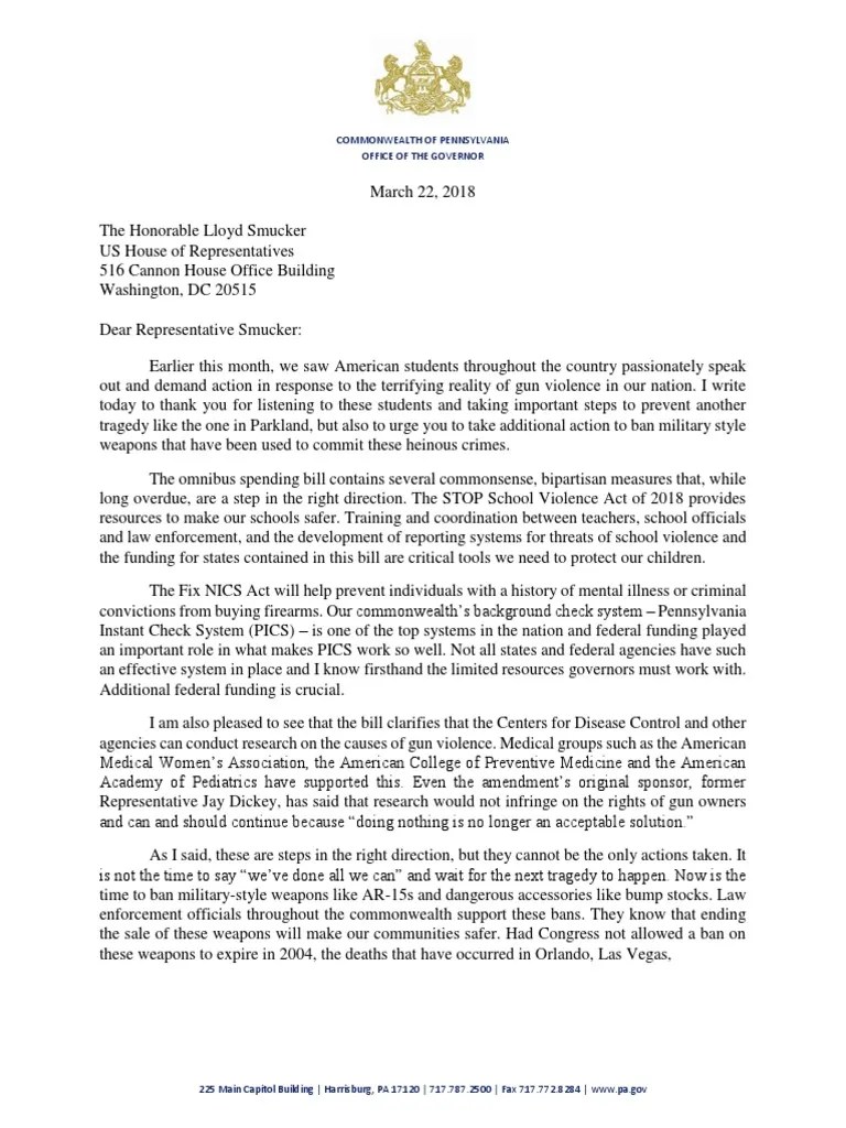 Commonwealth of Pennsylvania Office of The Governor PDF Gun