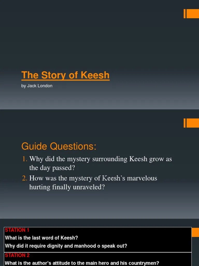 Day 1. The Story of Keesh PDF