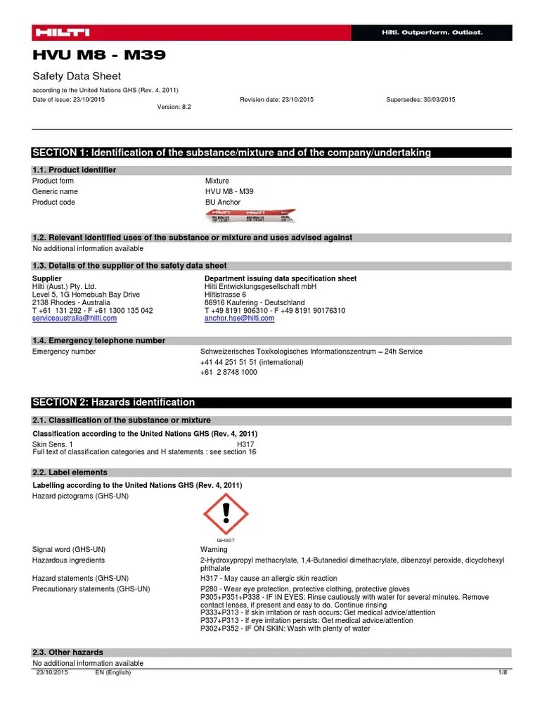 Hilti CP 606 Flexible Firestop Sealant Data Sheet PDF, 58 OFF