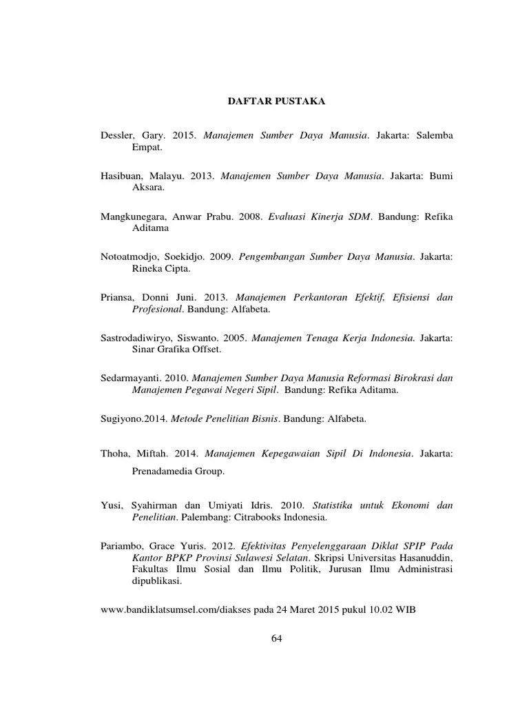 File Daftar Pustaka Pdf | Pdf