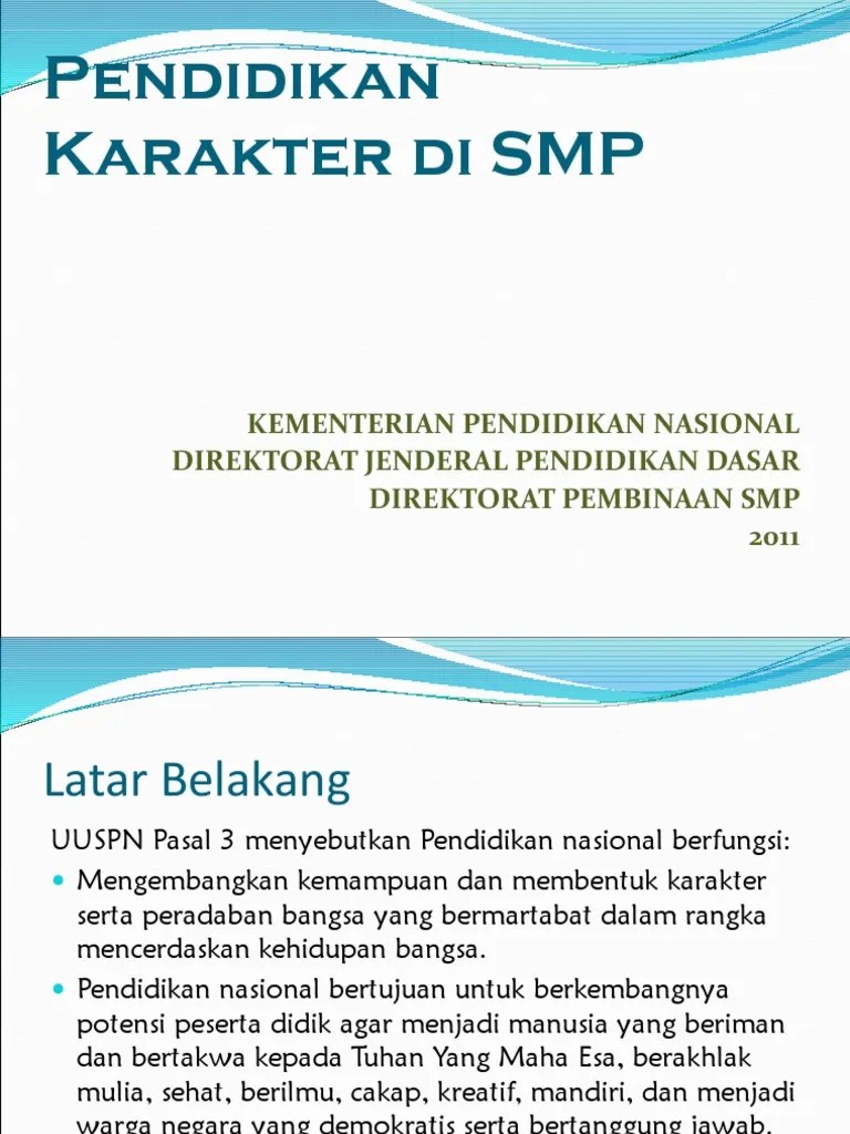 3. PENDIDIKAN KARAKTER DI SMP.ppt
