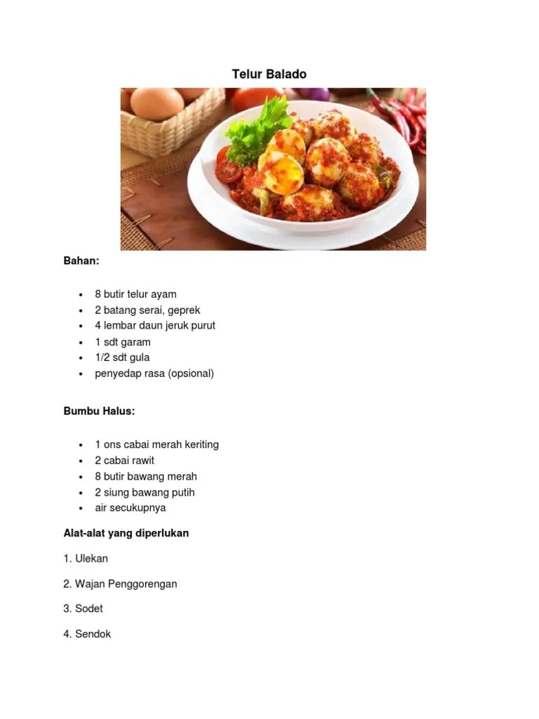 Teks Prosedur Cara Membuat Telur Mata Sapi Dalam Bahasa Inggris