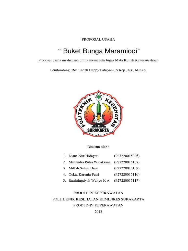 Proposal kewirausahaan