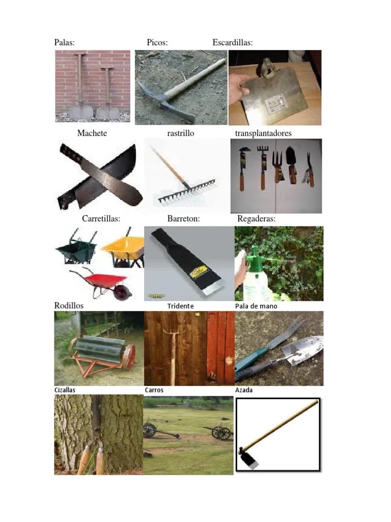 Herramientas Agricolas Manuales