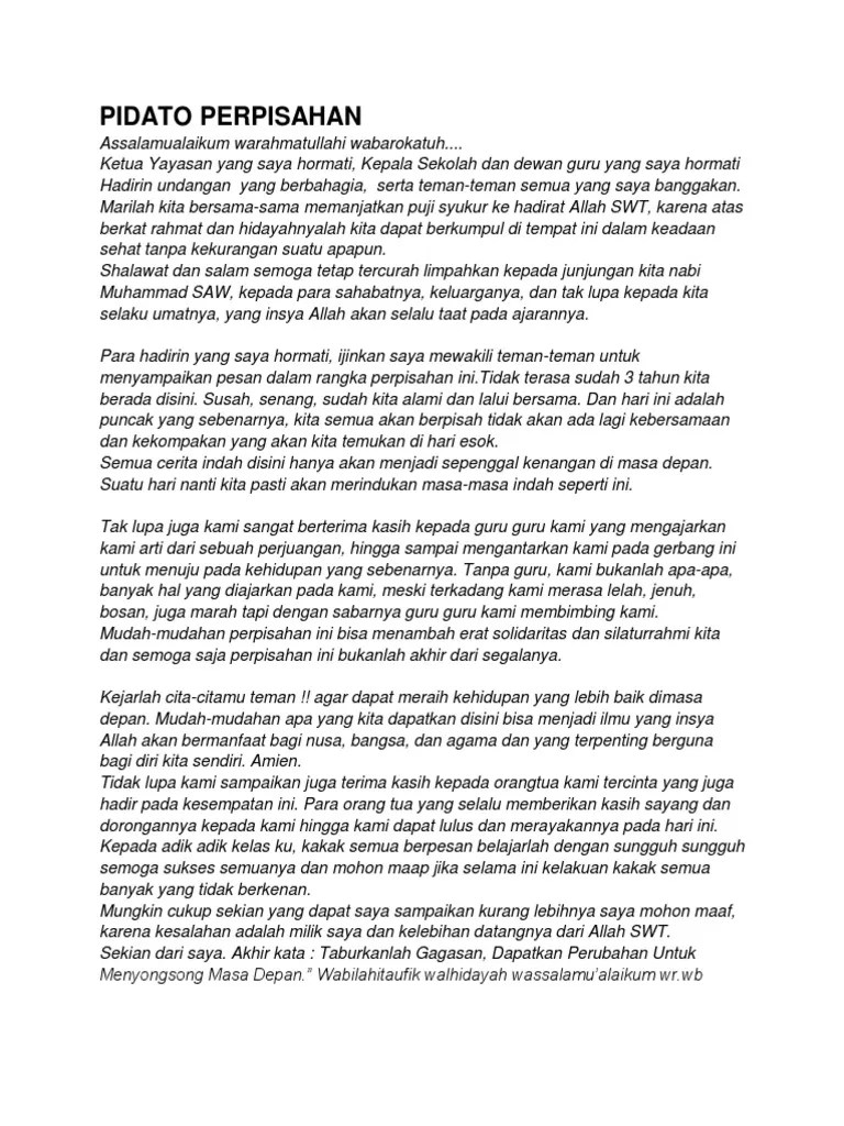 Puisi Perpisahan Jabatan 1001 Kumpulan Puisi Terbaik