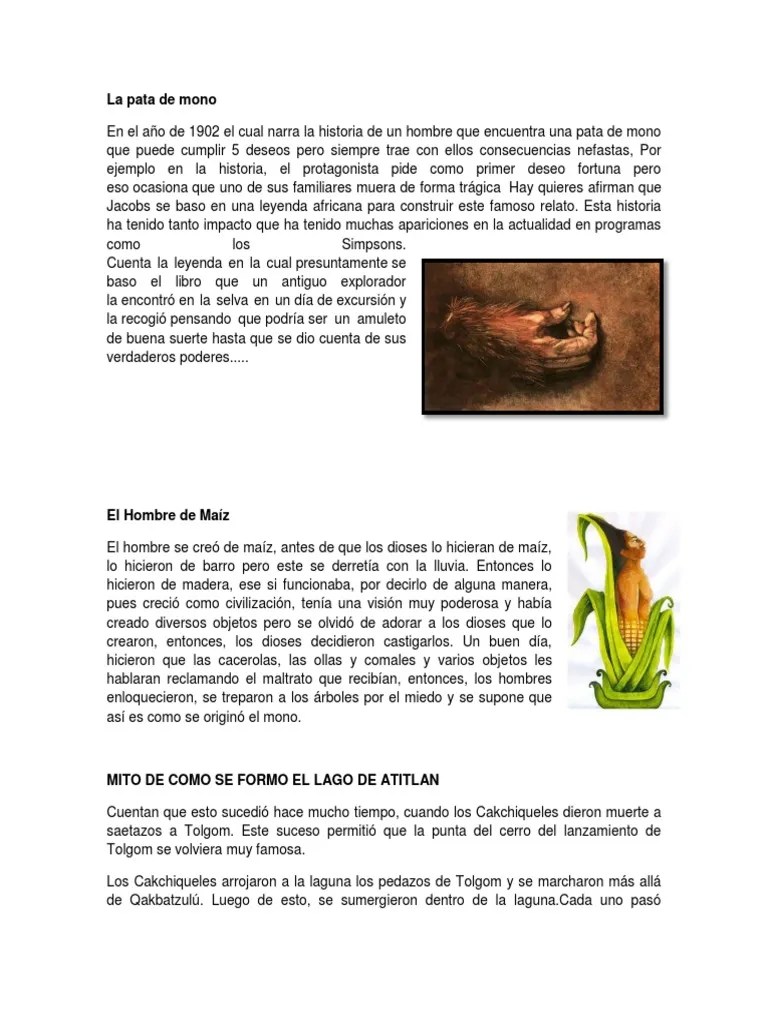 3 Mitos de Guatemala Religión y creencia Ficción y literatura