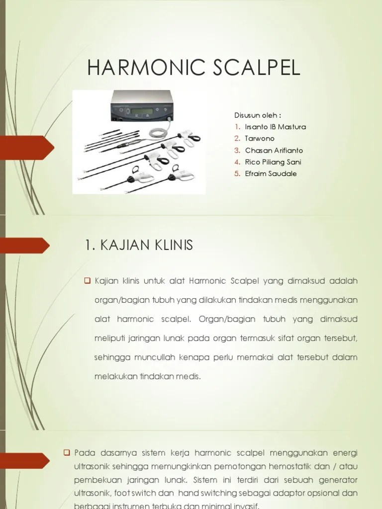 Harmonic Scalpel