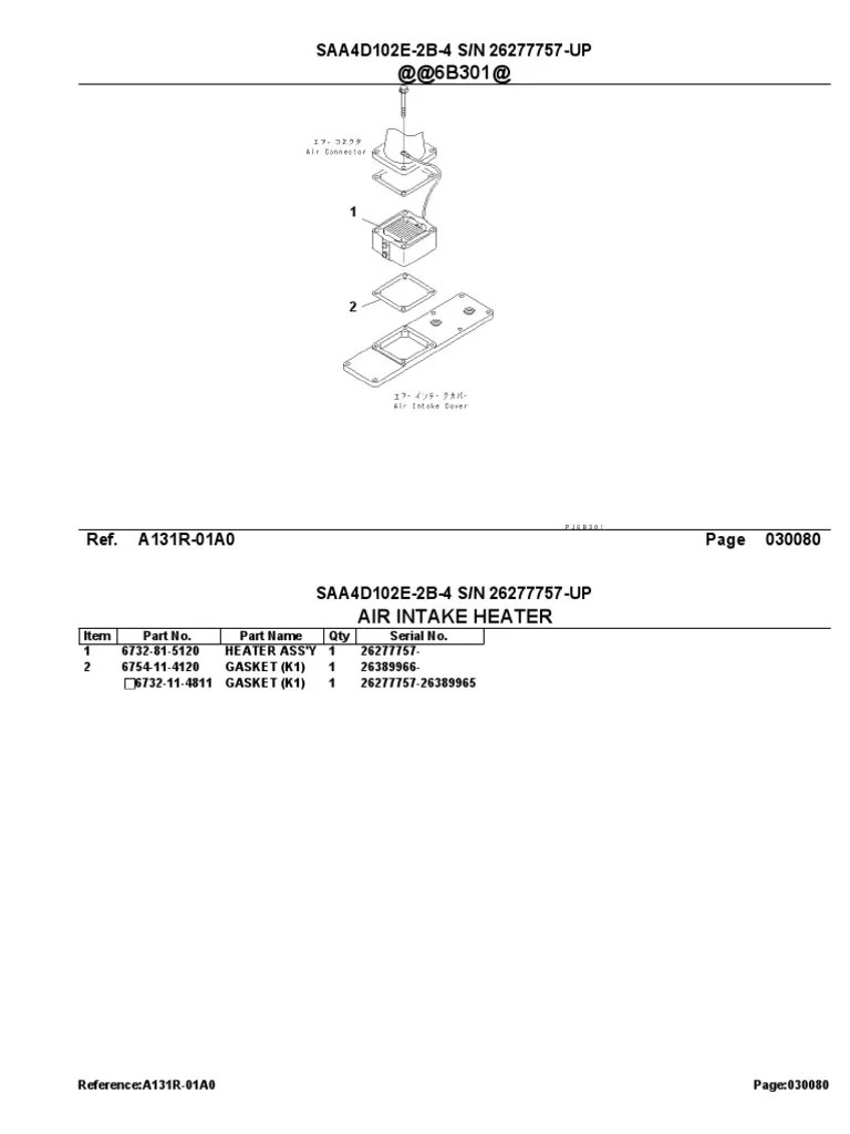 Air Intake Heater d31px21 PDF