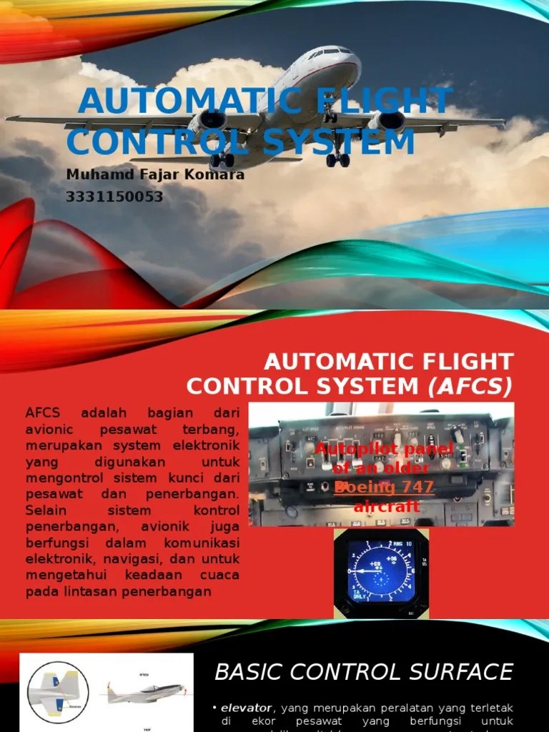 Automatic Flight Control System PDF