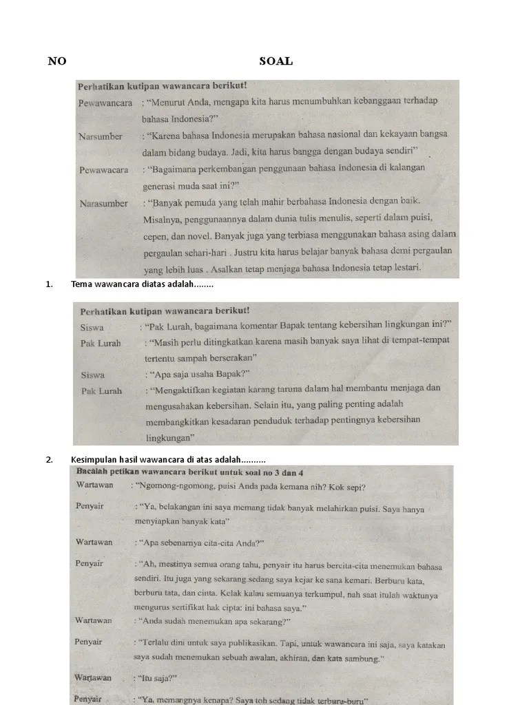 Format Soal Ukk Online | PDF