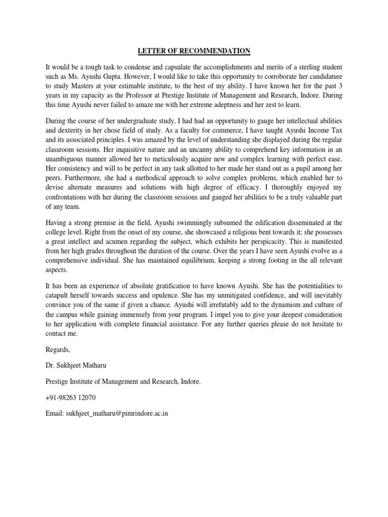 Letter Of Behavior Modification Cognitive Science