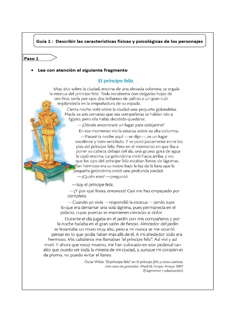 GuÃ­a 1 Describir las caracterÃ­sticas fÃ­sicas y psicolÃ³gicas de los