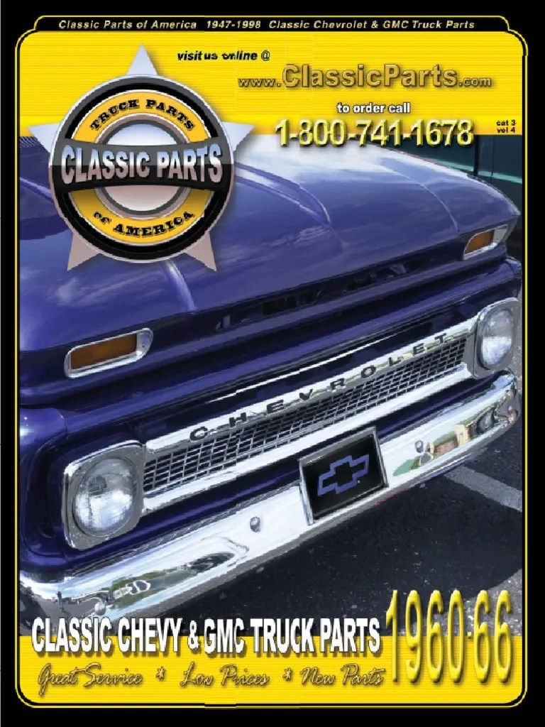 Chevrolet Chevy Truck 1960-1966 | PDF | Manual Transmission