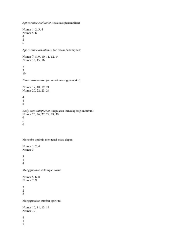 Appearance Evaluation PDF