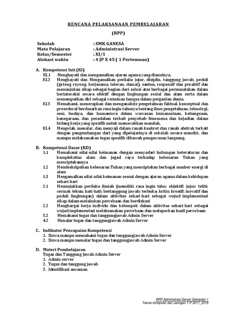 RPP Admin Server 2 | PDF