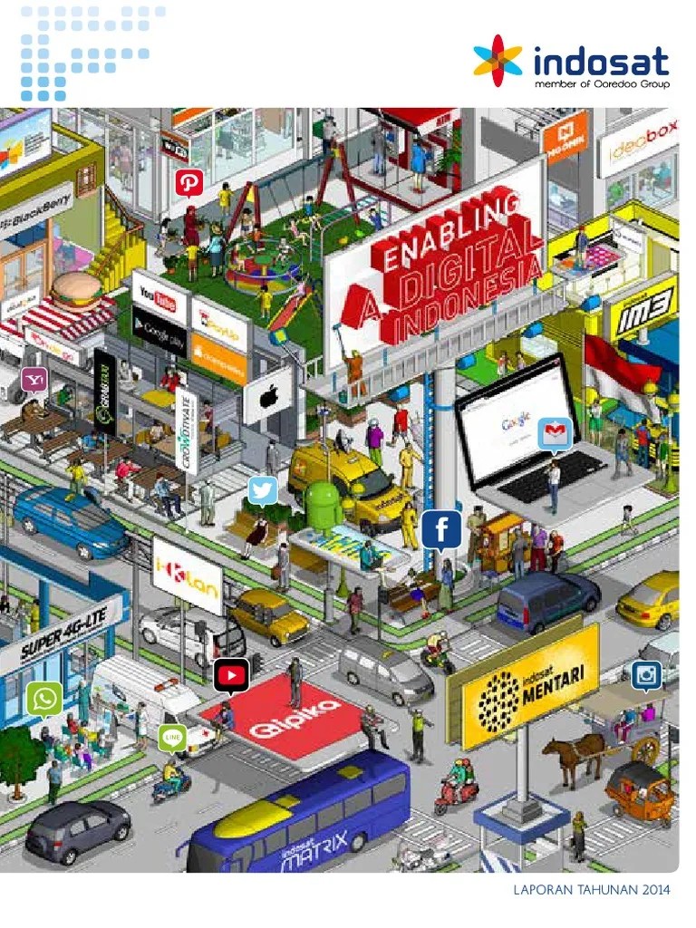 AR Indosat 2014 | PDF