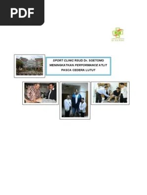 Meningkatkan Performance Atlit Pasca Cedera Lutut | PDF