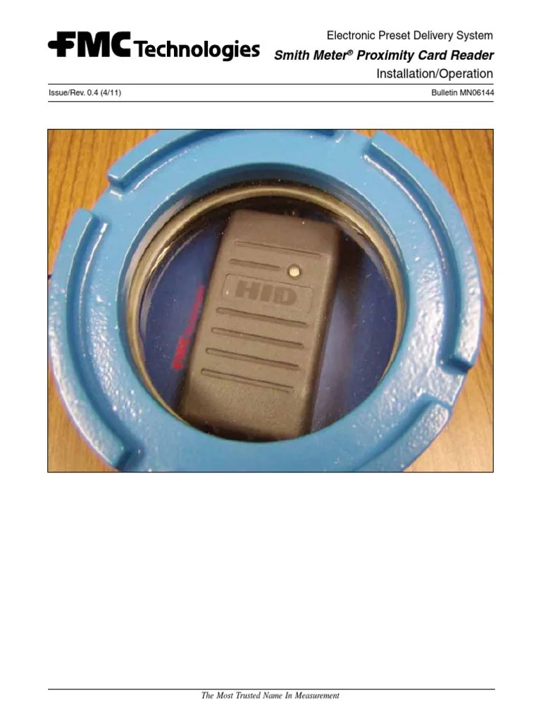 Accuload Card Reader Installation Manual Databases Electrical