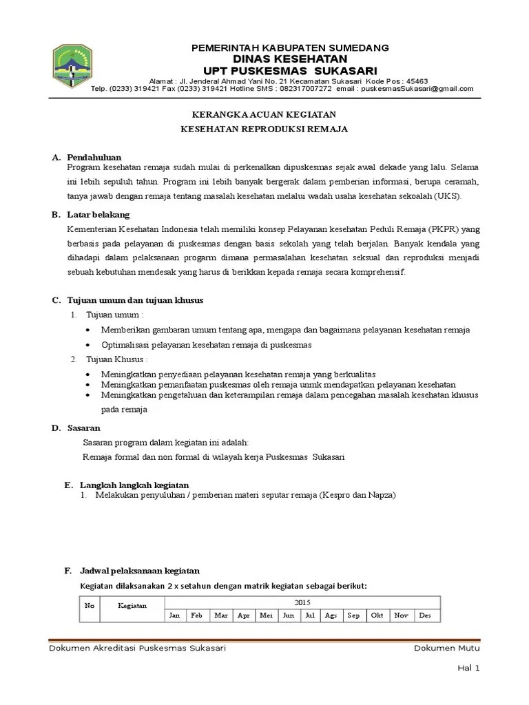 Kak Kesehatan Reproduksi Remaja | PDF