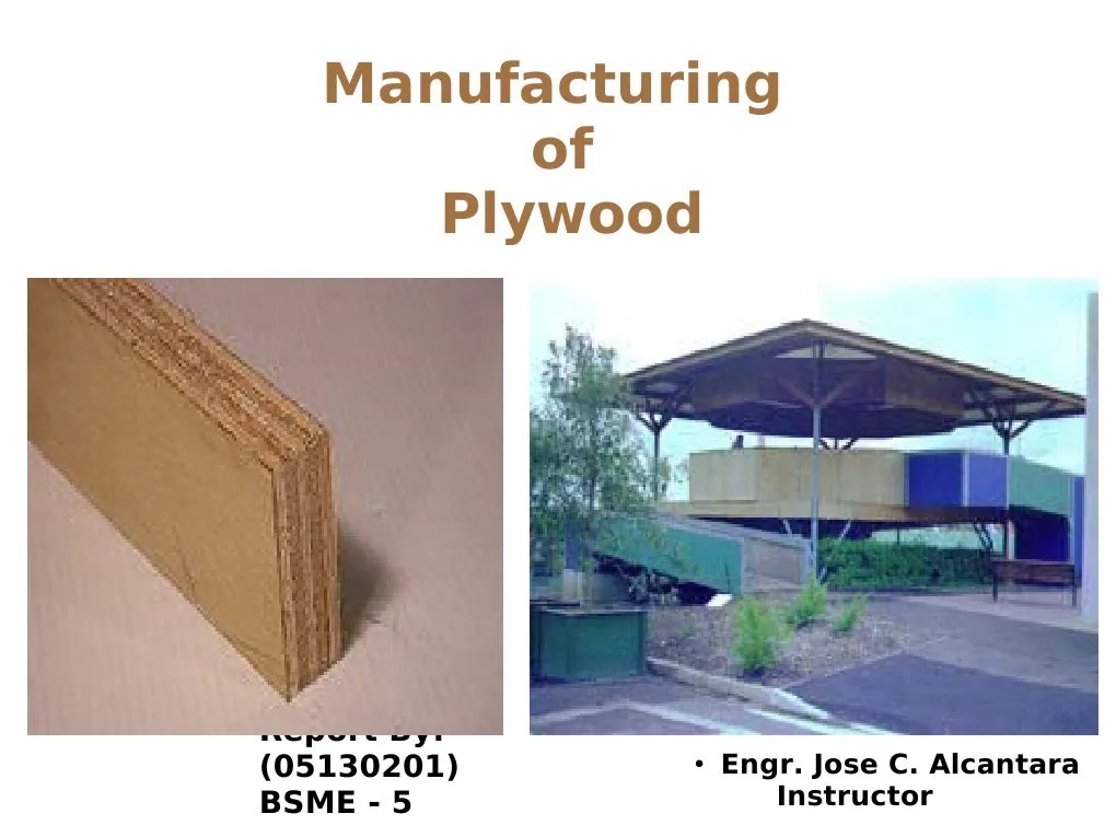 Plywood Making Plywood Adhesive