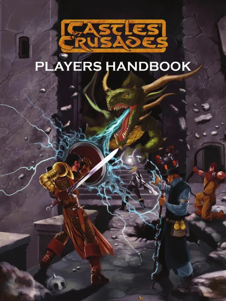 Castles & Crusades Players Handbook Role Playing Games Leisure