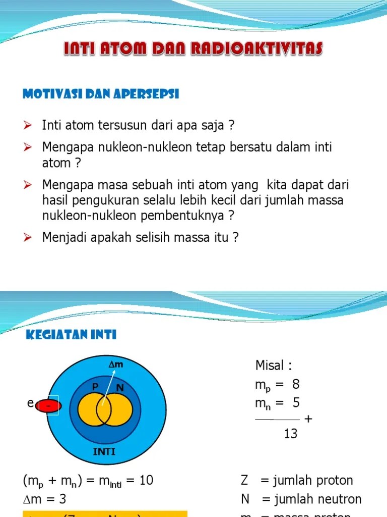 Inti Atom | PDF