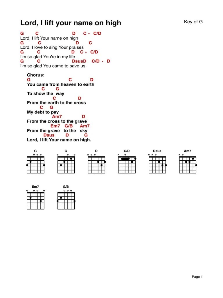 0005 Lord, I lift your name on high G.pdf
