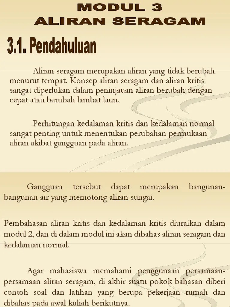 5 Aliran Seragam | PDF