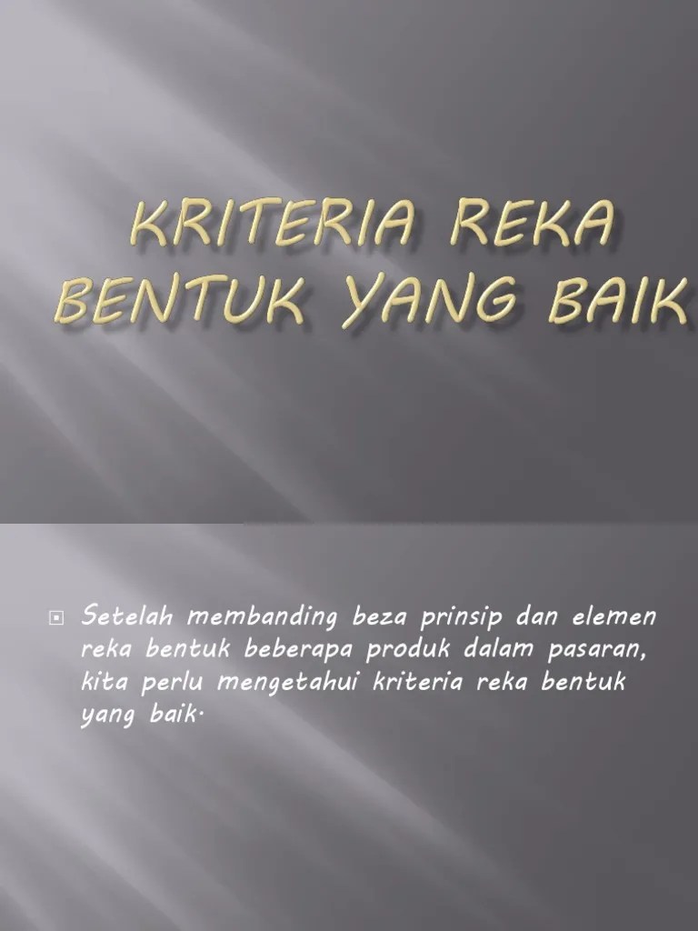 Kriteria Reka Bentuk Yang Baik Reka bentuk taman yang cantik dan