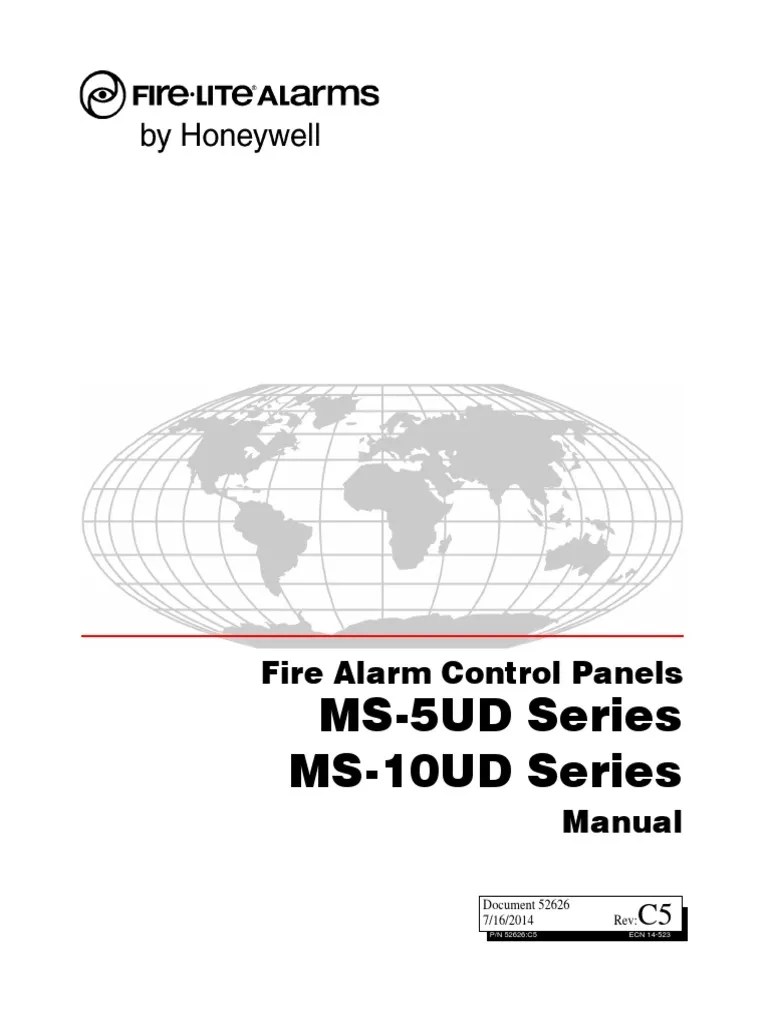 Firelite MS 5UD User Manual | PDF | Electromagnetic Interference