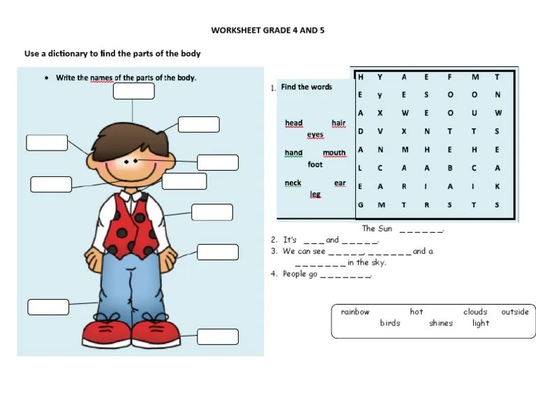 Worksheet Grade 4 and 5 | PDF | Meteorological Phenomena | Physical