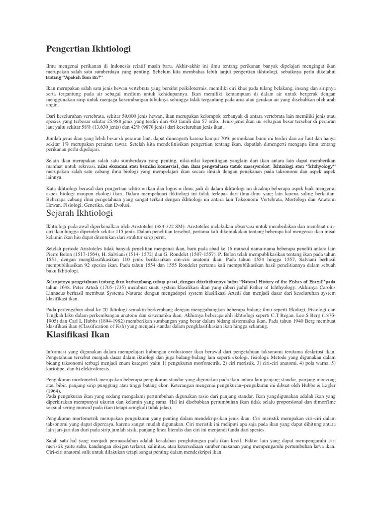 50 Cabang Ilmu Biologi Dan Pengertiannya Terkait Ilmu