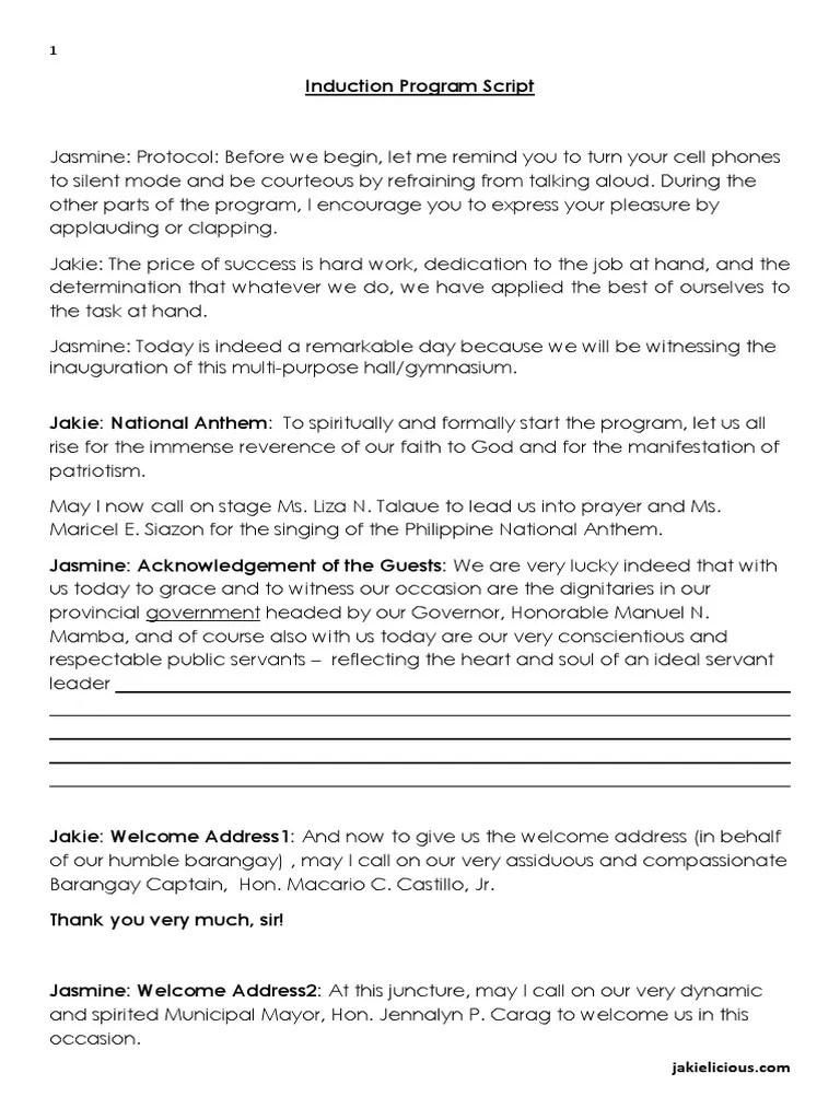 Induction Program Script2