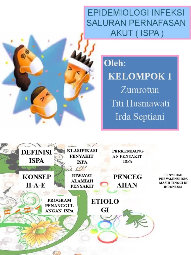 Epidemiologi Infeksi Saluran Pernafasan Akut ( Ispa )