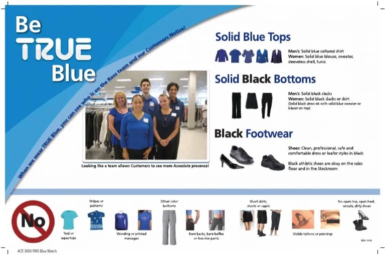 Ross Dress Code PDF Clothing