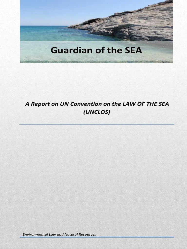 Guardians of The SEA PDF Territorial Waters United Nations