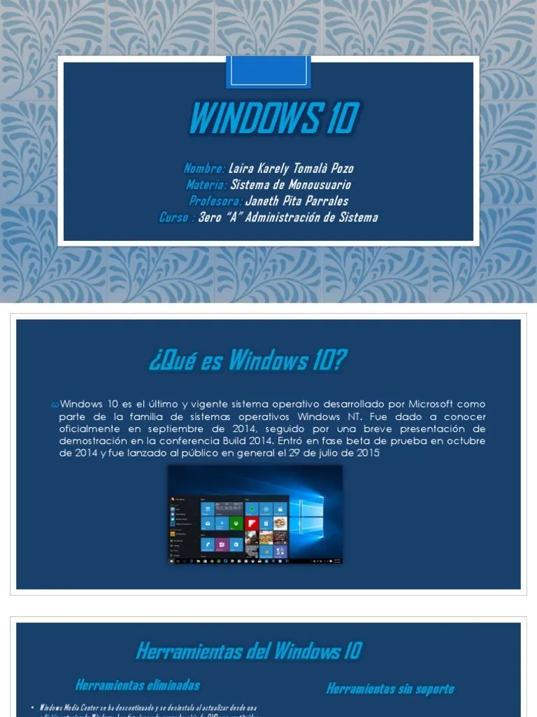 Windows 10 de Monousuario Windows 10 Microsoft Windows