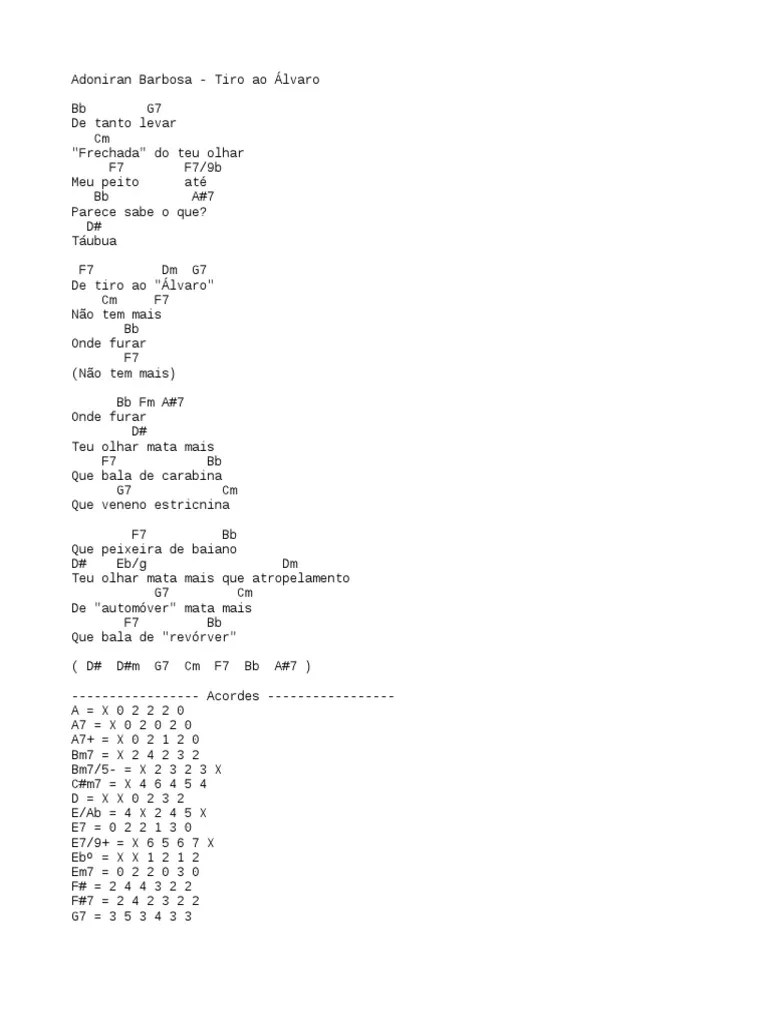Tiro Ao Alvaro PDF