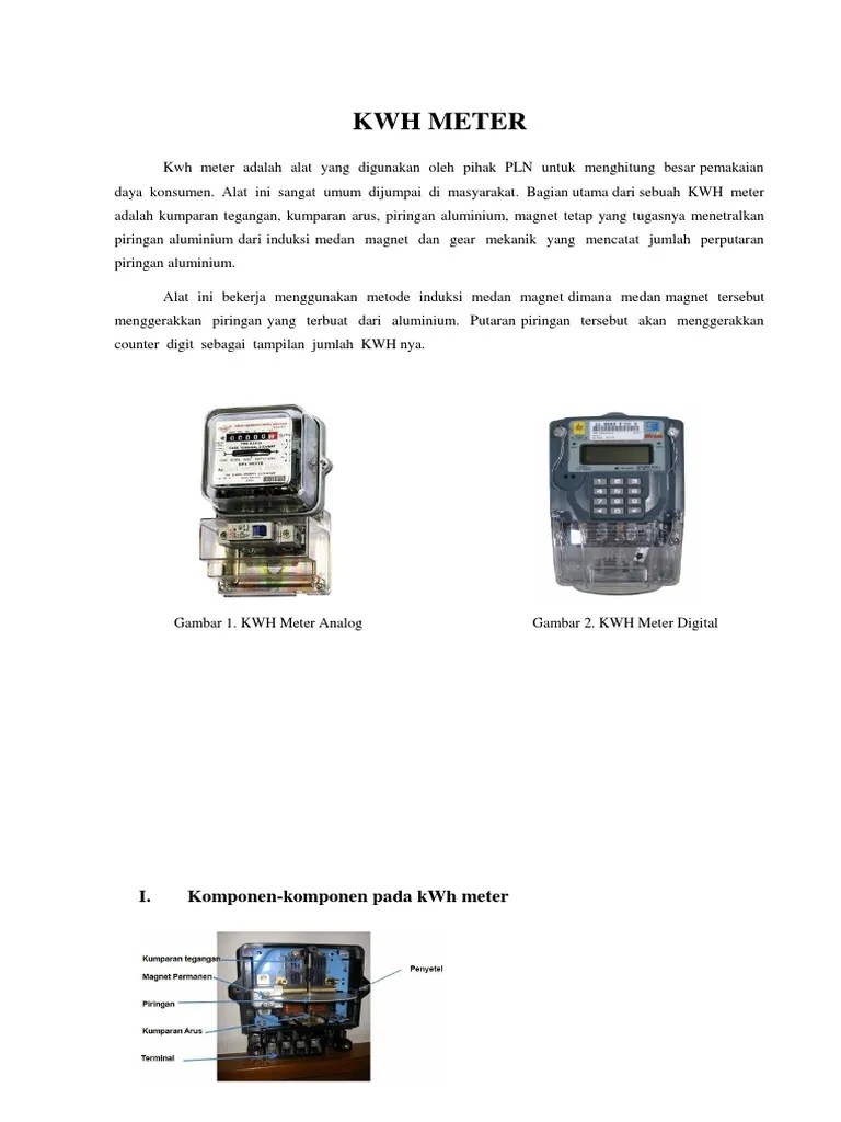 KWH Meter | PDF