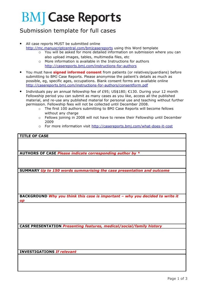 Submission Template for BMJ Case Reports6!23!08 Case Report