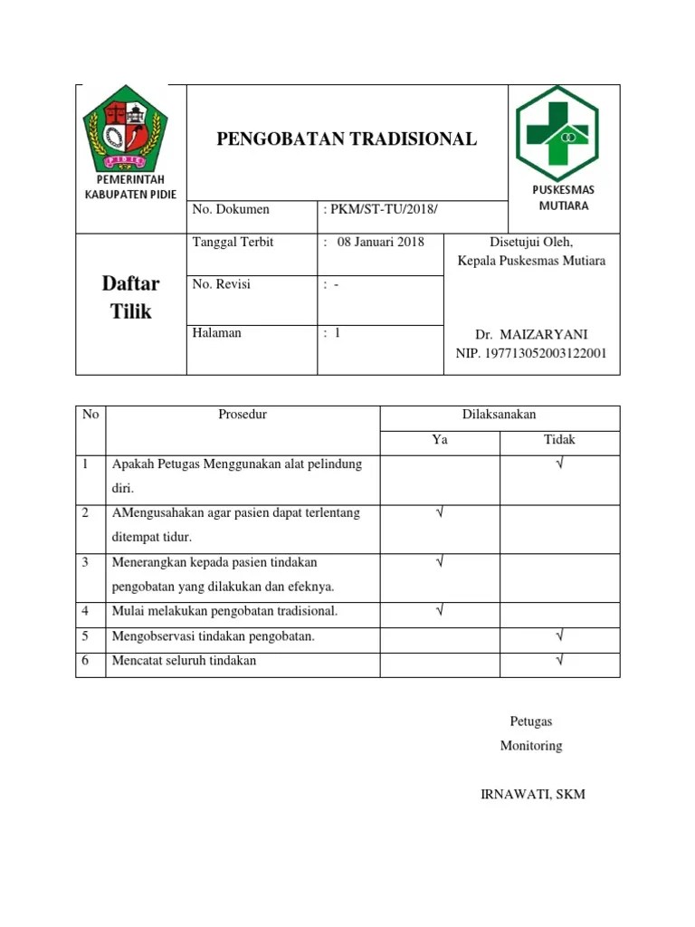 daftar tilik