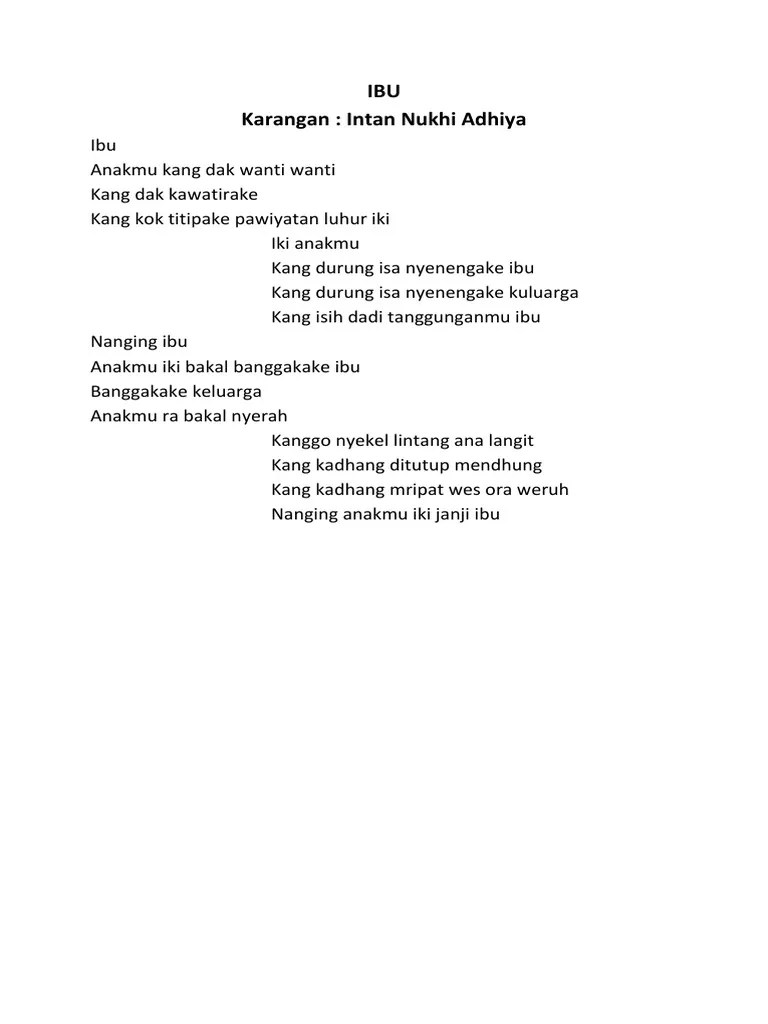 Tugas Geguritan | PDF